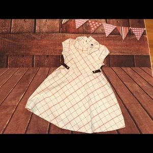 Janie And Jack Striped Ponte Dress NEW